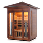 Enlighten Outdoor Full Spectrum Infrared Sauna RUSTIC - 3