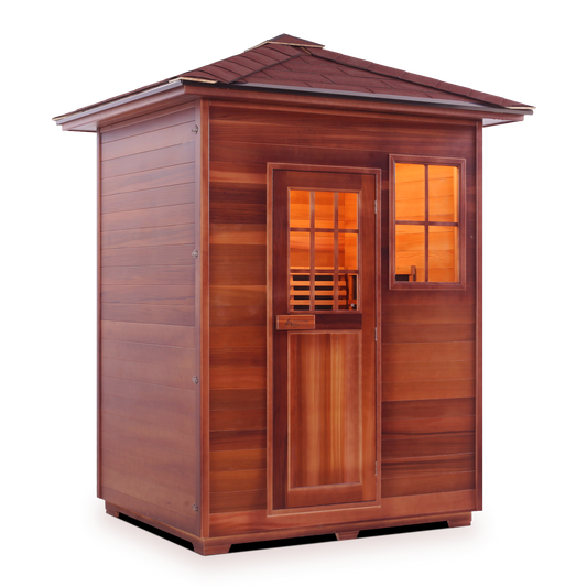 Enlighten Outdoor Full Spectrum Infrared Sauna SIERRA - 3