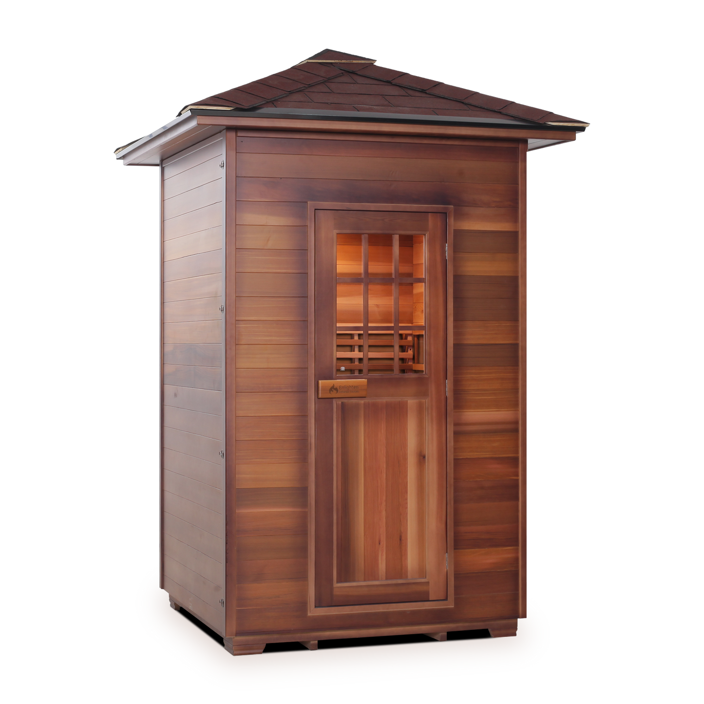 Enlighten Outdoor Infrared/Traditional Saunas Sapphire - 2