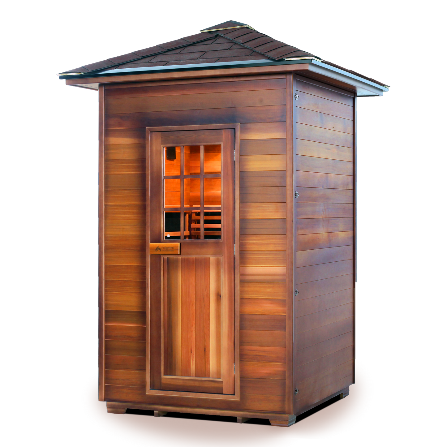 Enlighten Outdoor Infrared/Traditional Saunas Sapphire - 2