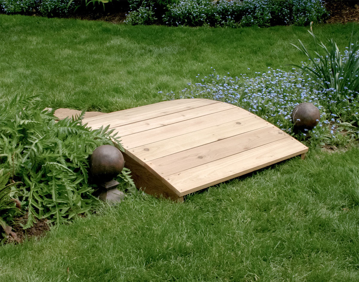 Creekvine Designs 3' Cedar Plank Bridge