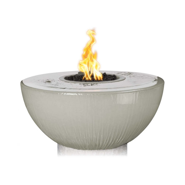 The Outdoor Plus 38″ Sedona Fire & Water Bowl - 360° Spill