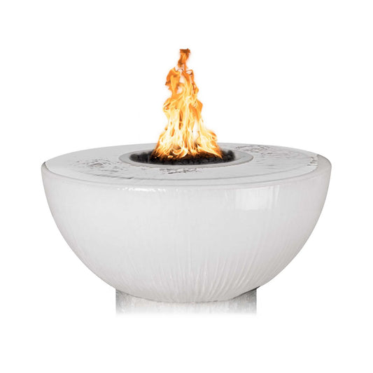 The Outdoor Plus 38″ Sedona Fire & Water Bowl - 360° Spill