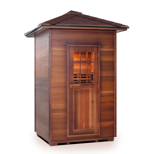 Enlighten Outdoor Full Spectrum Infrared Sauna SIERRA - 2