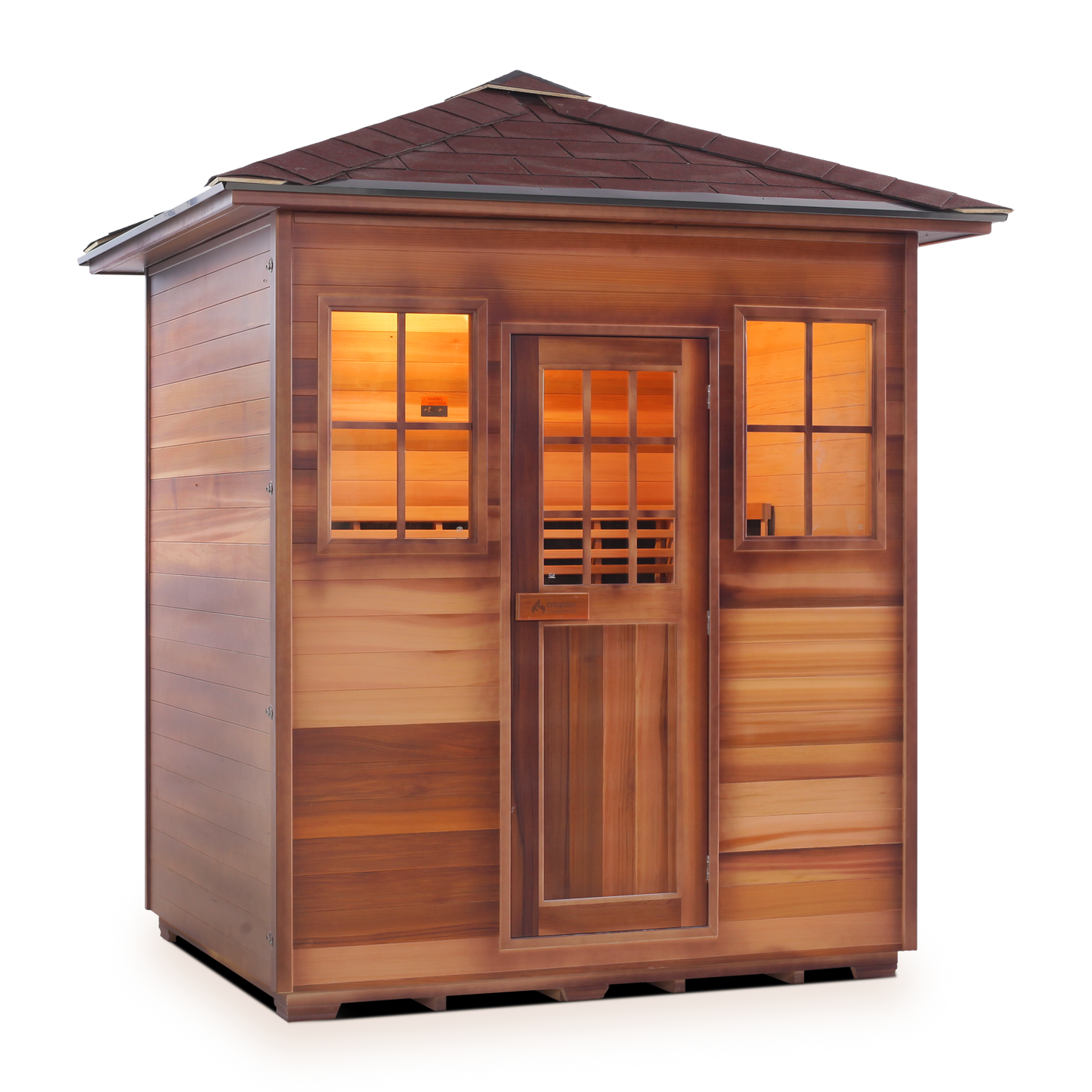 Enlighten Outdoor Infrared/Traditional Saunas Sapphire - 4