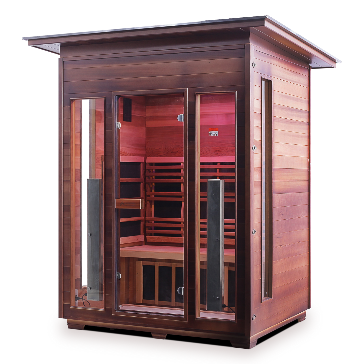 Enlighten Outdoor Infrared/Traditional Saunas Diamond - 3