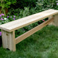 Creekvine Designs 5' Cedar 1800 Traditional Bench w/ Slant Brace