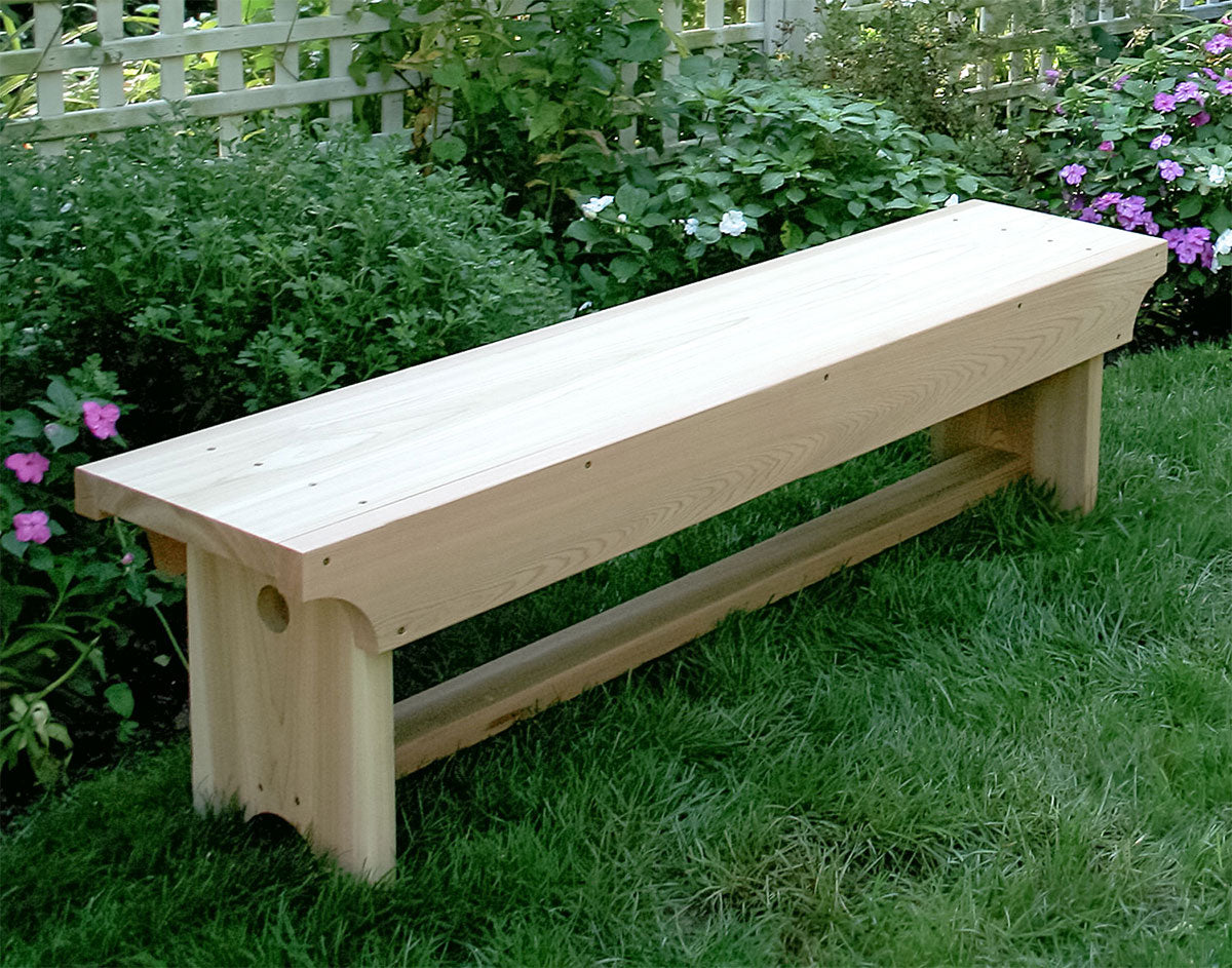 Creekvine Designs 5' Cedar 1805 Traditional Heavy Duty Bench