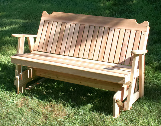 Creekvine Designs Red Cedar Straight Back English Glider