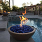 The Outdoor Plus 27" Sedona Fire & Water Bowl - Gfrc Concrete