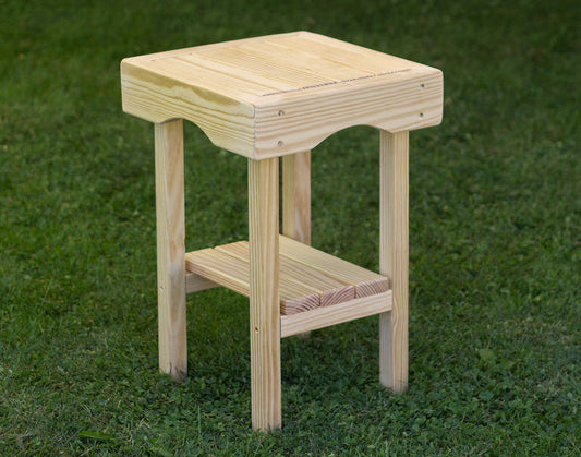 Creekvine Designs Treated Pine Square End Table