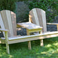 Creekvine Designs Cedar Adirondack Settee