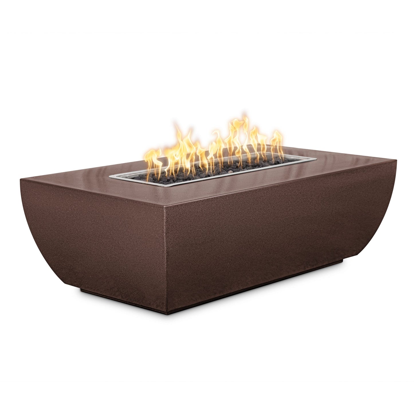 The Outdoor Plus 60" Avalon 15″ Tall Fire Pit - Metal Powder Coat