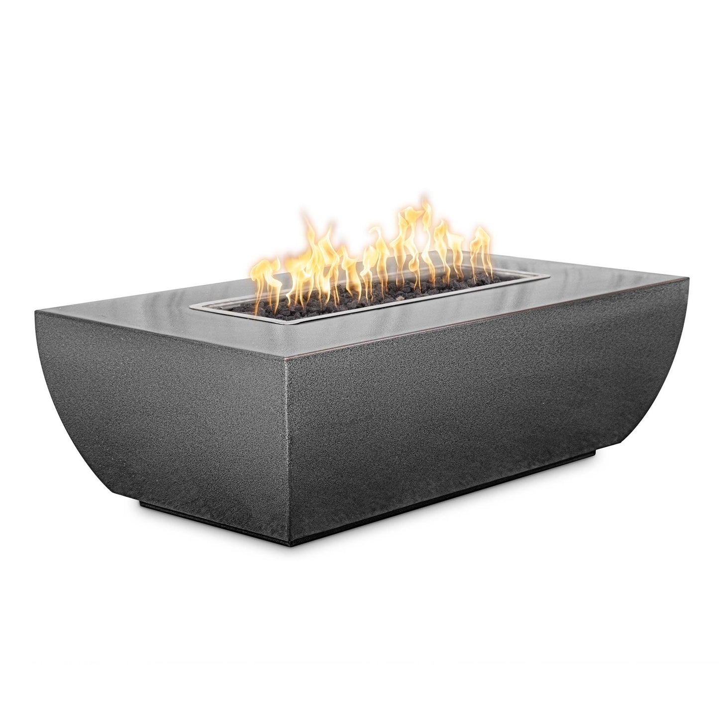 The Outdoor Plus 60" Avalon 15″ Tall Fire Pit - Metal Powder Coat