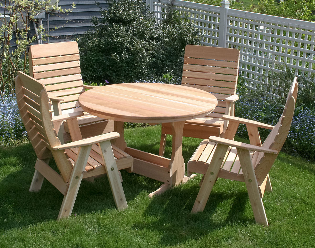 Creekvine Designs Cedar Backyard Estate Patio Dining Collection