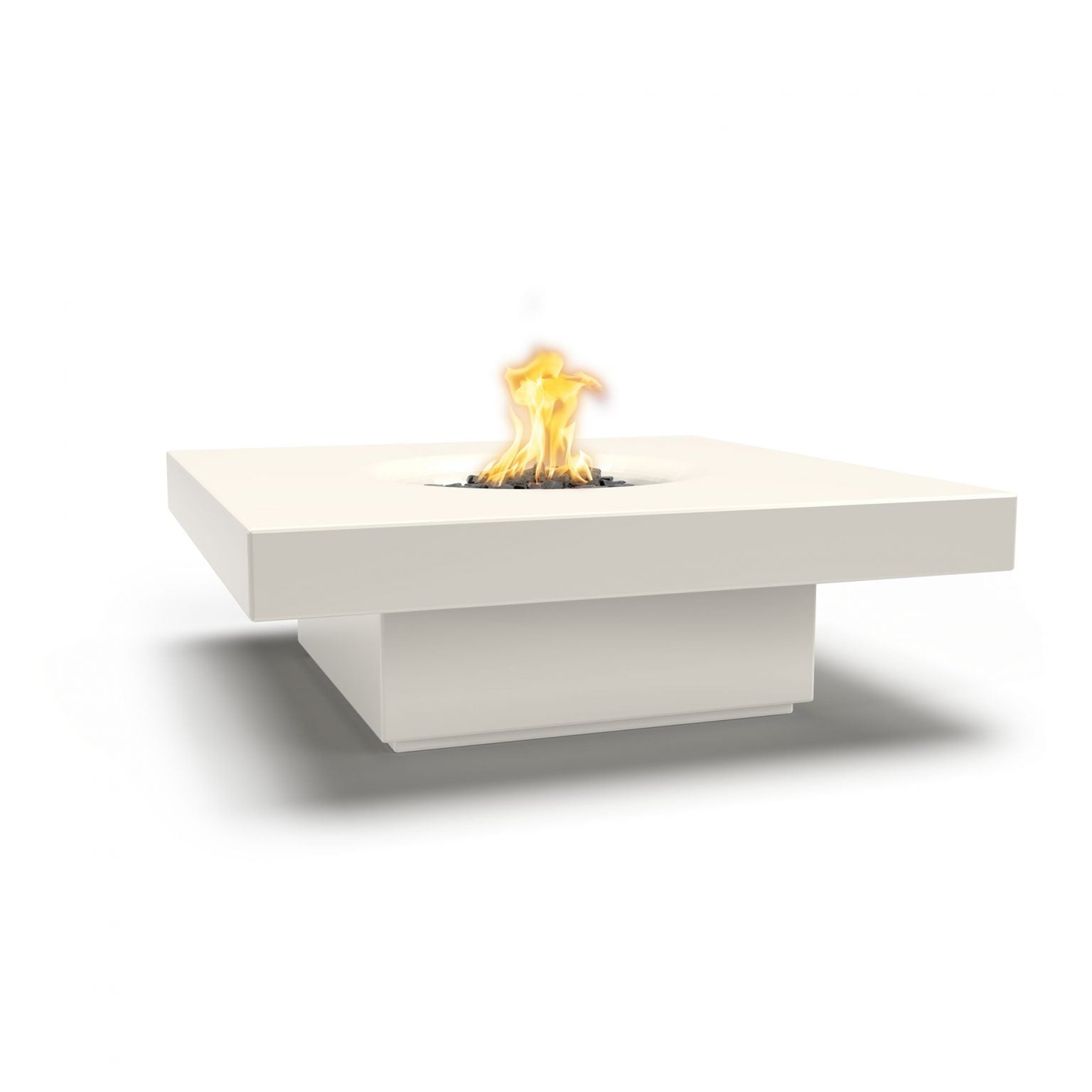 The Outdoor Plus Square Balboa Fire Table - Liquid Propane