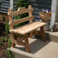 Creekvine Designs Cedar Tab Back Bench