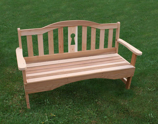 Designs Cedar Keyway Garden Bench