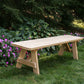 Creekvine Designs Treated Pine Traditional Garden Bench