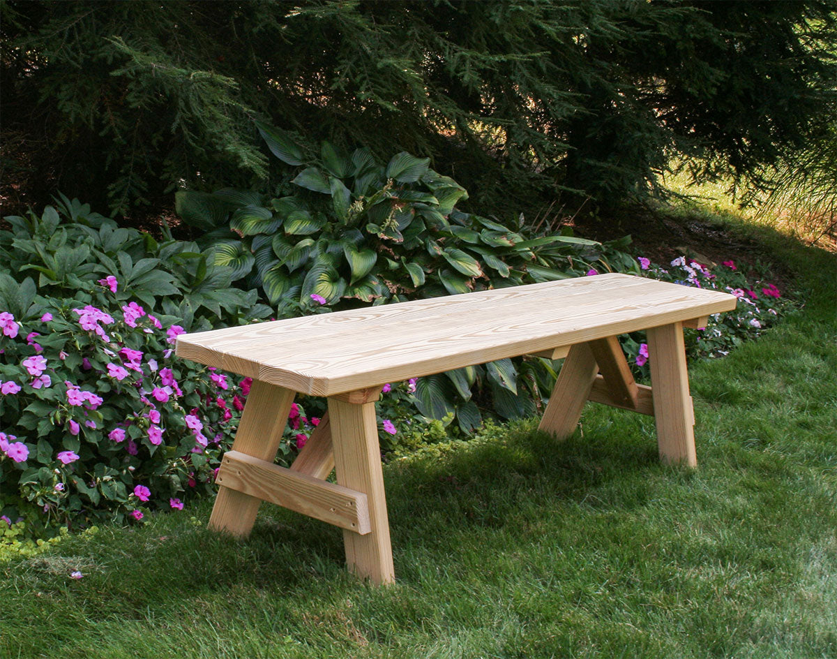 Creekvine Designs Treated Pine Traditional Garden Bench