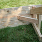 Creekvine Designs Treated Pine Traditional Garden Bench