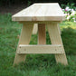 Creekvine Designs Treated Pine Traditional Garden Bench