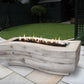 The Outdoor Plus 60" Big Sur Fire Pit Gfrc Woodgrain