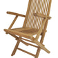 Anderson Teak Classic Folding Armchair CHF-102