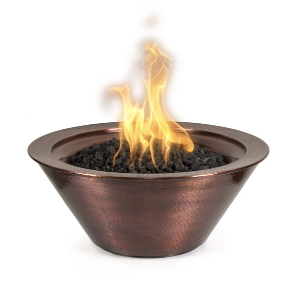 The Outdoor Plus Cazo Hammered Copper Fire Bowl