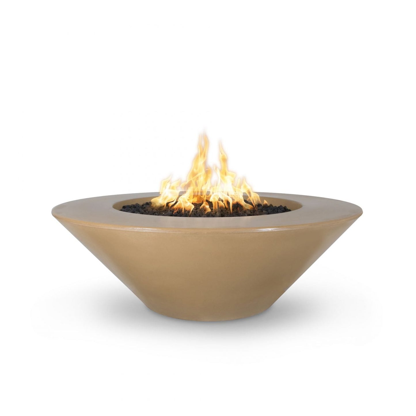 The Outdoor Plus 60" Round Cazo Fire Pit - Wide Ledge