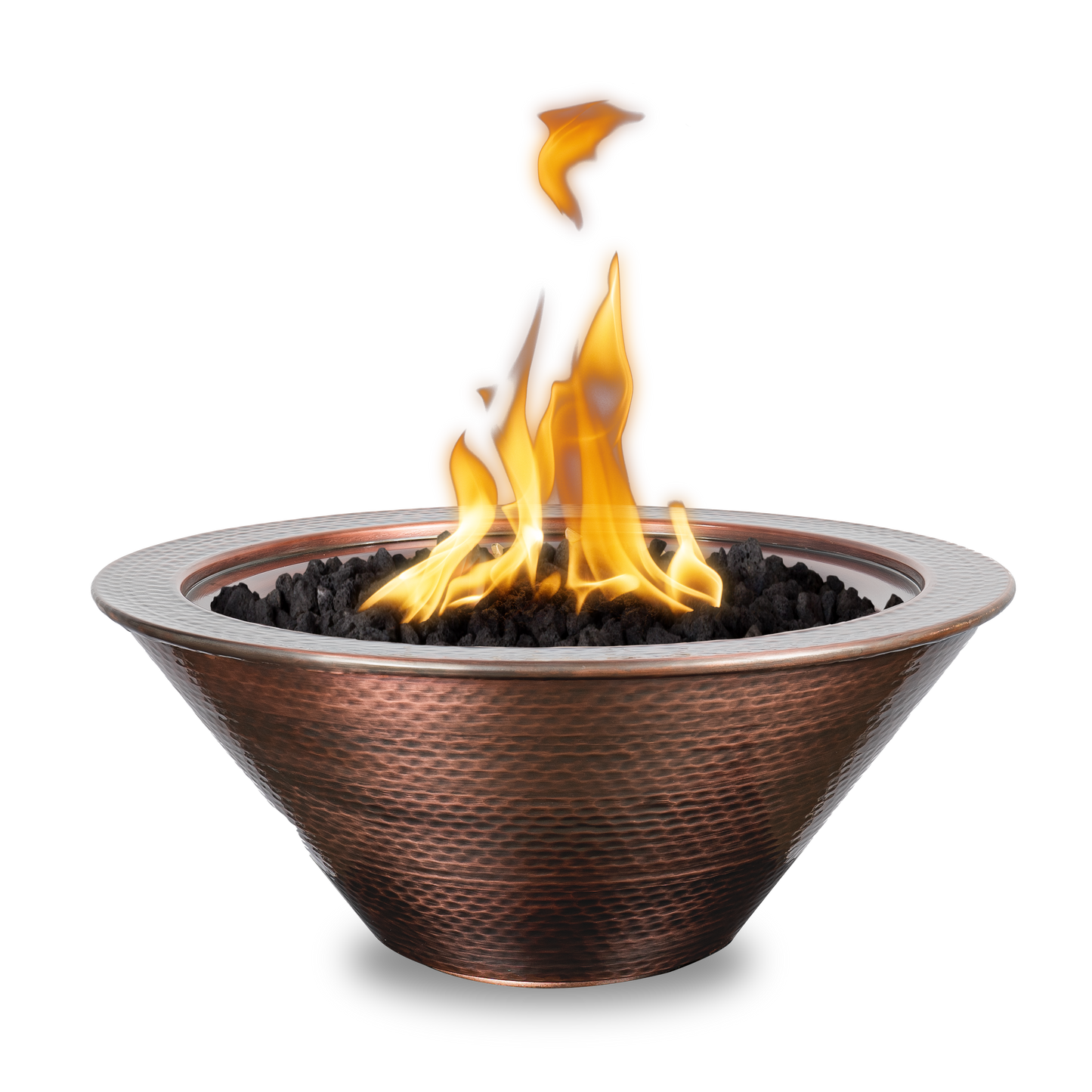 The Outdoor Plus Cazo Fire Bowl – Hammered Patina Copper