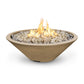 The Outdoor Plus 60" Round Cazo Fire Pit - Narrow Ledge