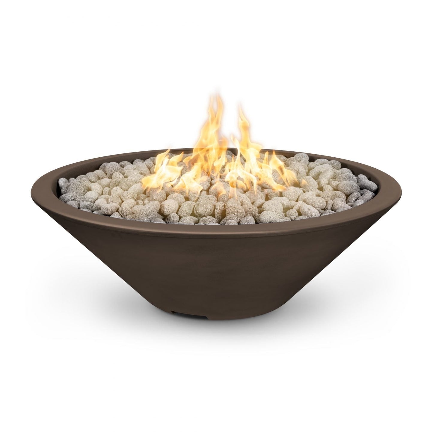 The Outdoor Plus 60" Round Cazo Fire Pit - Narrow Ledge