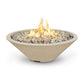 The Outdoor Plus 60" Round Cazo Fire Pit - Narrow Ledge