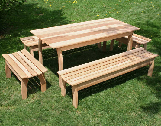 Creekvine Designs Cedar Family Dining Set