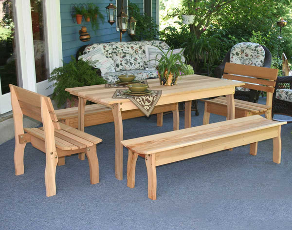 Creekvine Designs Cedar Gathering Dining Set