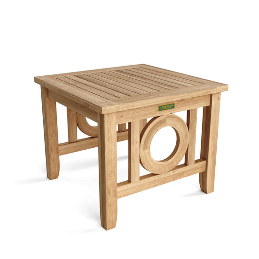 Anderson Teak Natsepa 24" Square Side Table