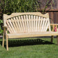 Creekvine Designs Treated Pine Fanback Garden Bench