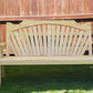 Creekvine Designs Treated Pine Fanback Garden Bench