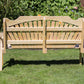 Creekvine Designs Treated Pine Fanback Garden Bench