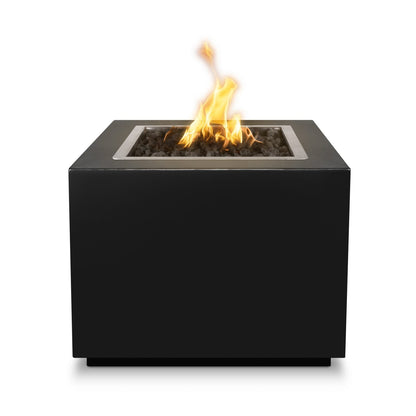 The Outdoor Plus 42" Square Forma Fire Pit Powder Coated