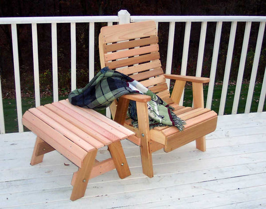 Creekvine Designs Cedar Twin Ponds Chair & Table Set