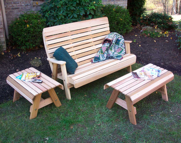 Creekvine Designs Cedar Twin Ponds Bench Set