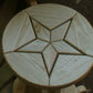 Creekvine Designs Treated Pine Star Design Pub Stool