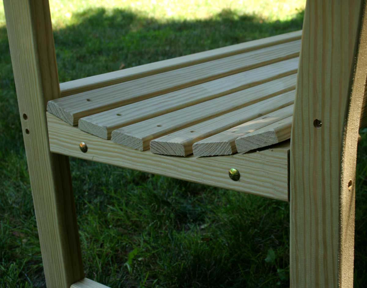 Creekvine Designs Treated Pine English Garden Bench