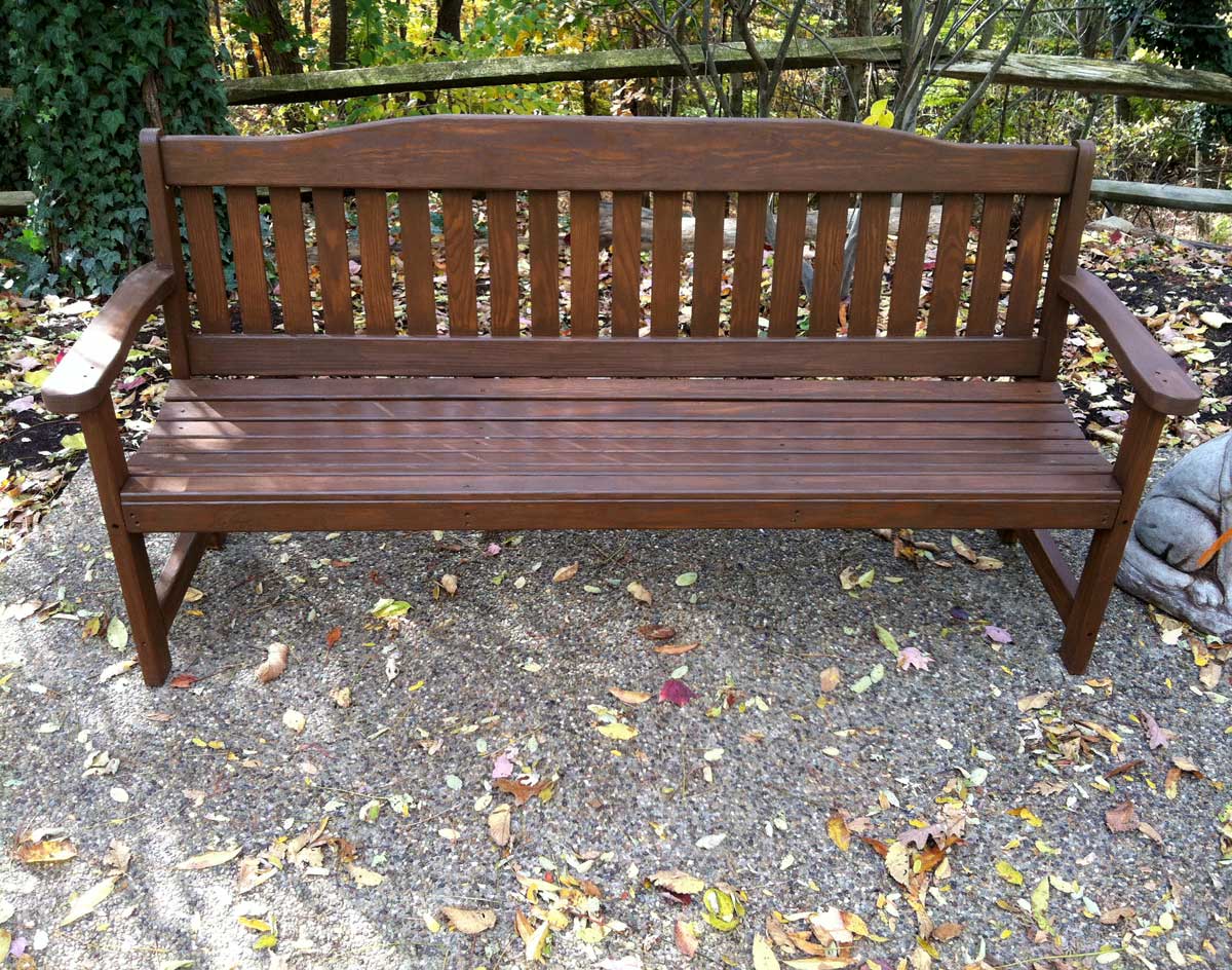 Creekvine Designs Treated Pine English Garden Bench