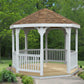 Creekvine Designs 10' Vinyl Octagon Gazebo