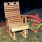 Creekvine Designs Cedar Royal Country Hearts Glider Chair