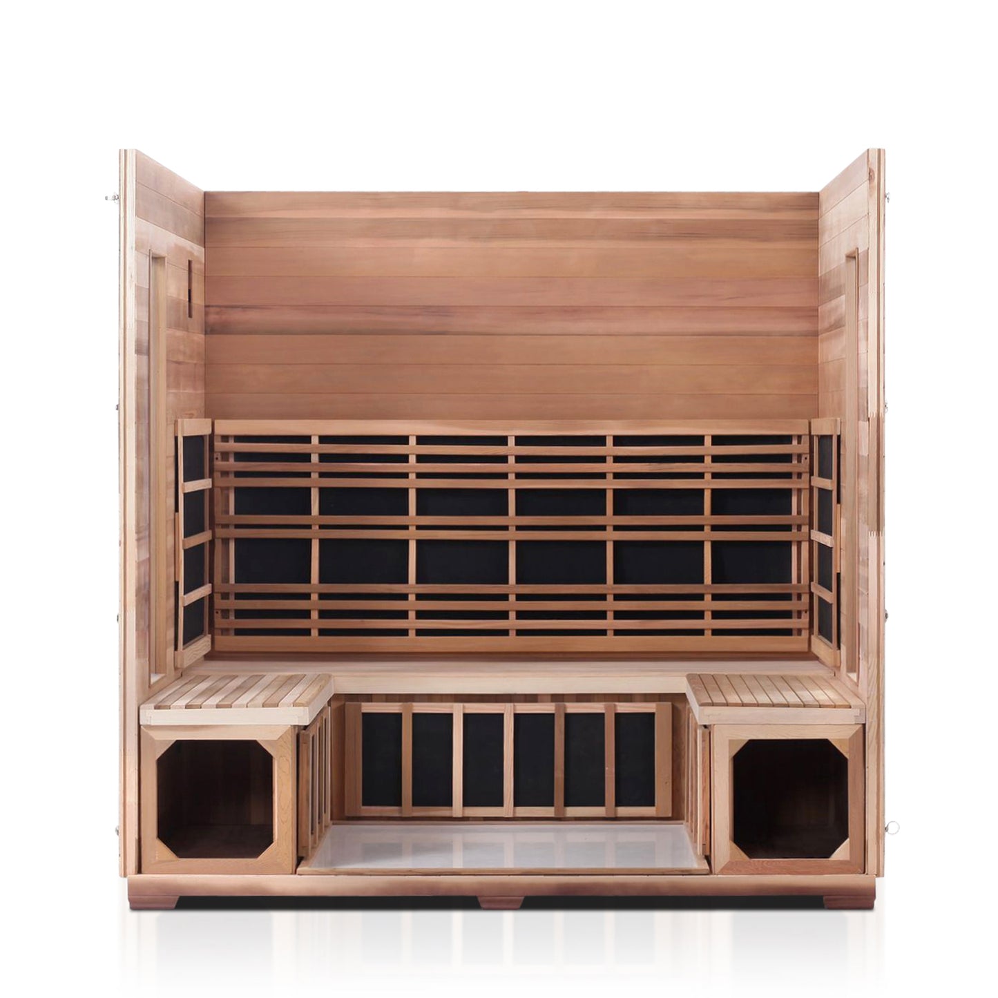 Enlighten Outdoor Full Spectrum Infrared Sauna RUSTIC - 5