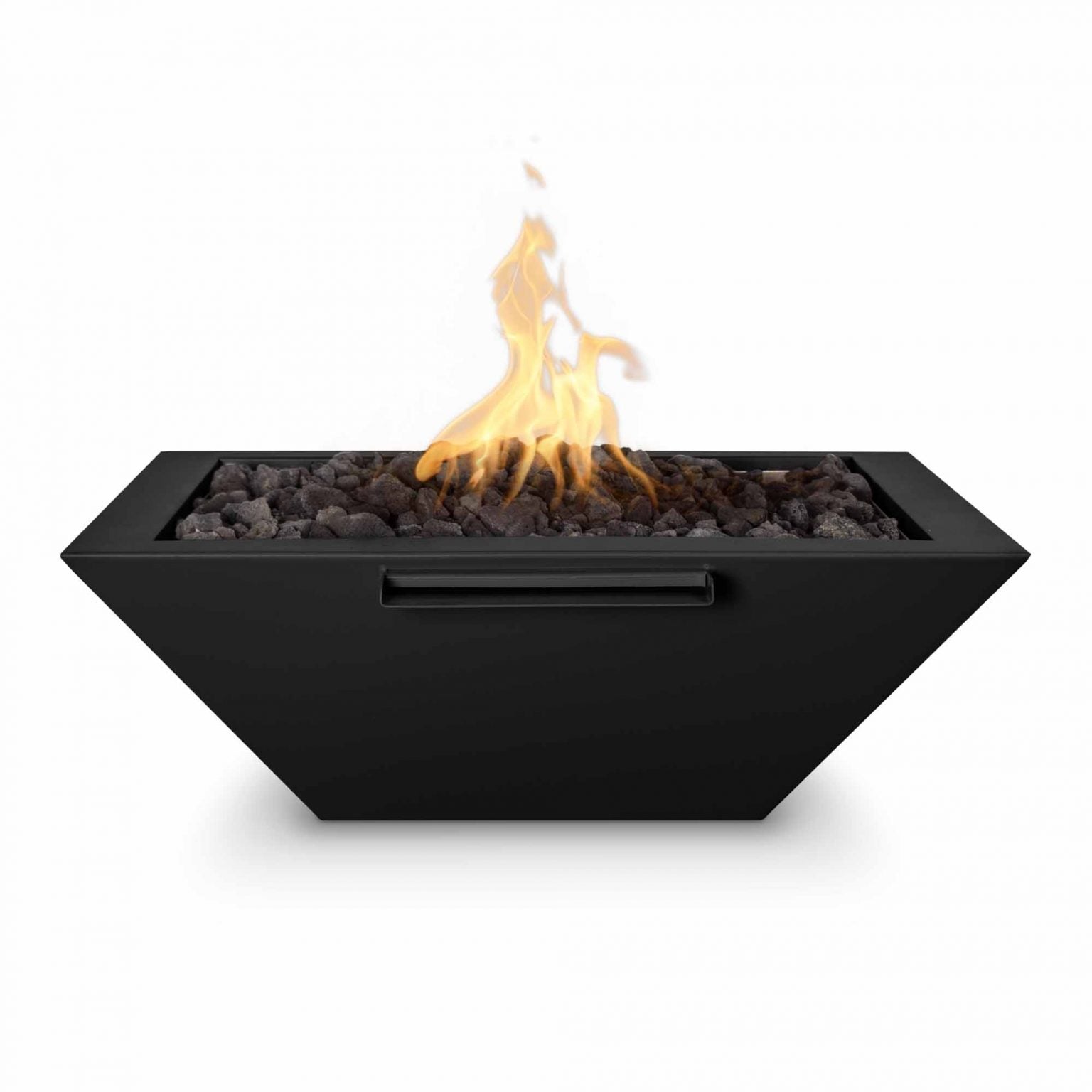 The Outdoor Plus Metal 30" Maya Fire & Water Bowl – Metal Powder Coat